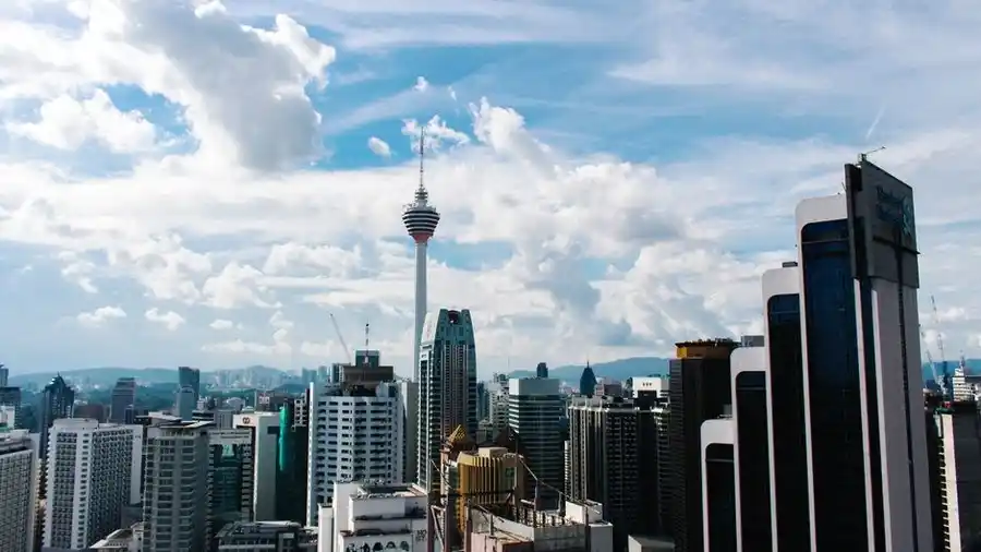 Kuala Lumpur city skyline including KL Tower, representing the wider Bangsar area